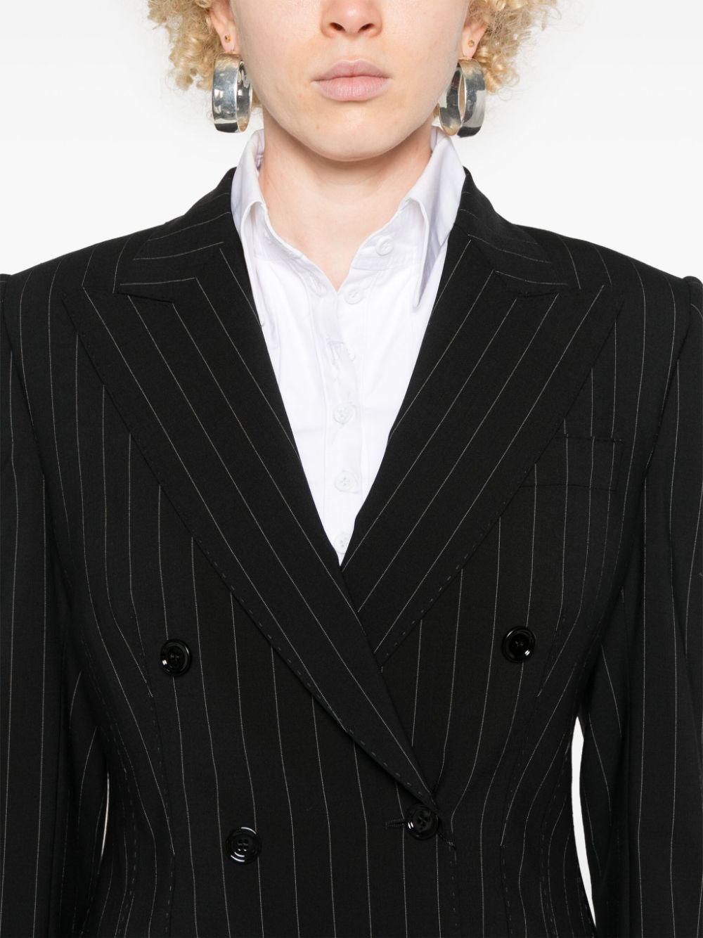 DOLCE & GABBANA Tailored Double-Breasted Jacket - Size 40