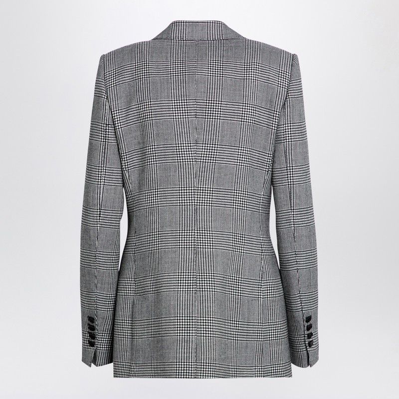 DOLCE & GABBANA Checkered Design Women's Gall Leg Jacket