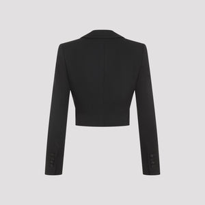 DOLCE & GABBANA Chic Women's Wool Blend Jacket