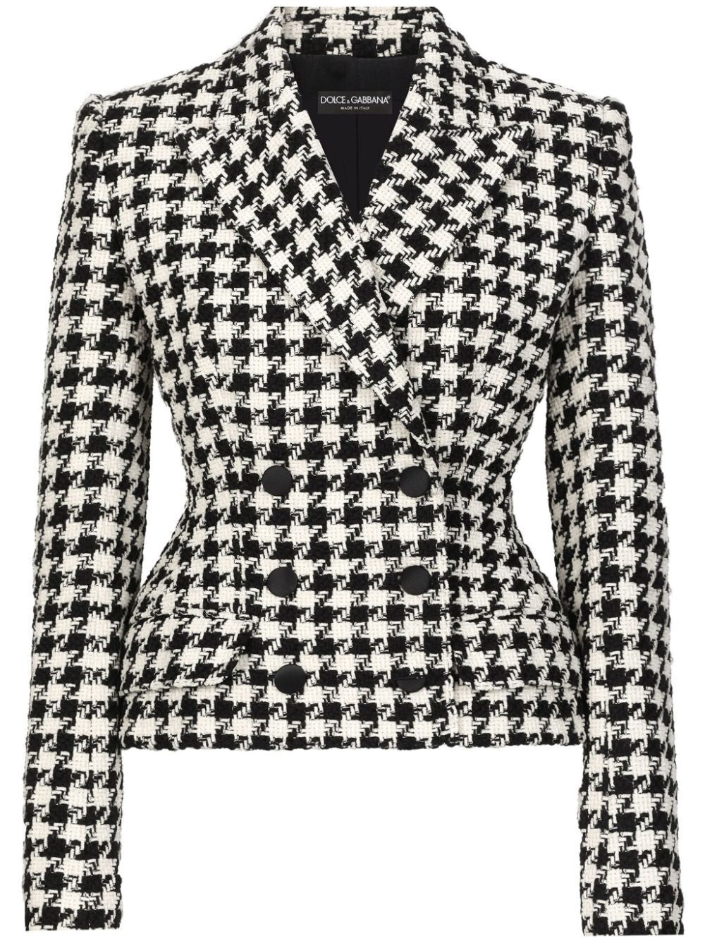 DOLCE & GABBANA Double Breasted Check Blazer