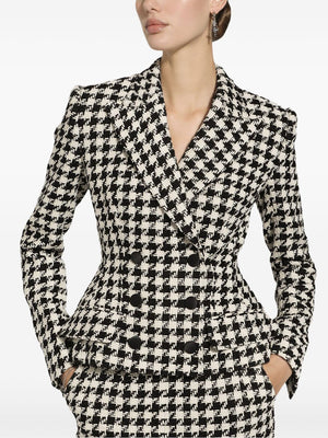 DOLCE & GABBANA Double Breasted Check Blazer