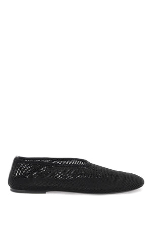 KHAITE Black Maiden Ballet Flats for Women