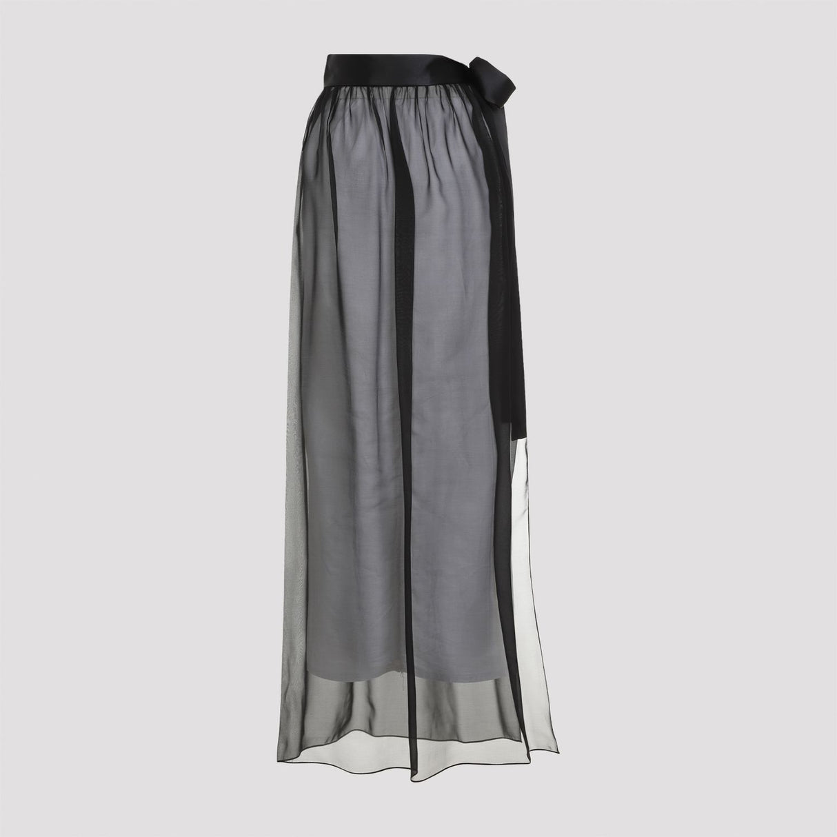 DOLCE & GABBANA Elegant Long Silk Skirt for Women