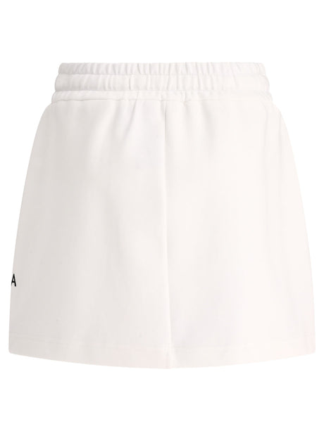 DOLCE & GABBANA White Logo Patch Mini Skirt for Women