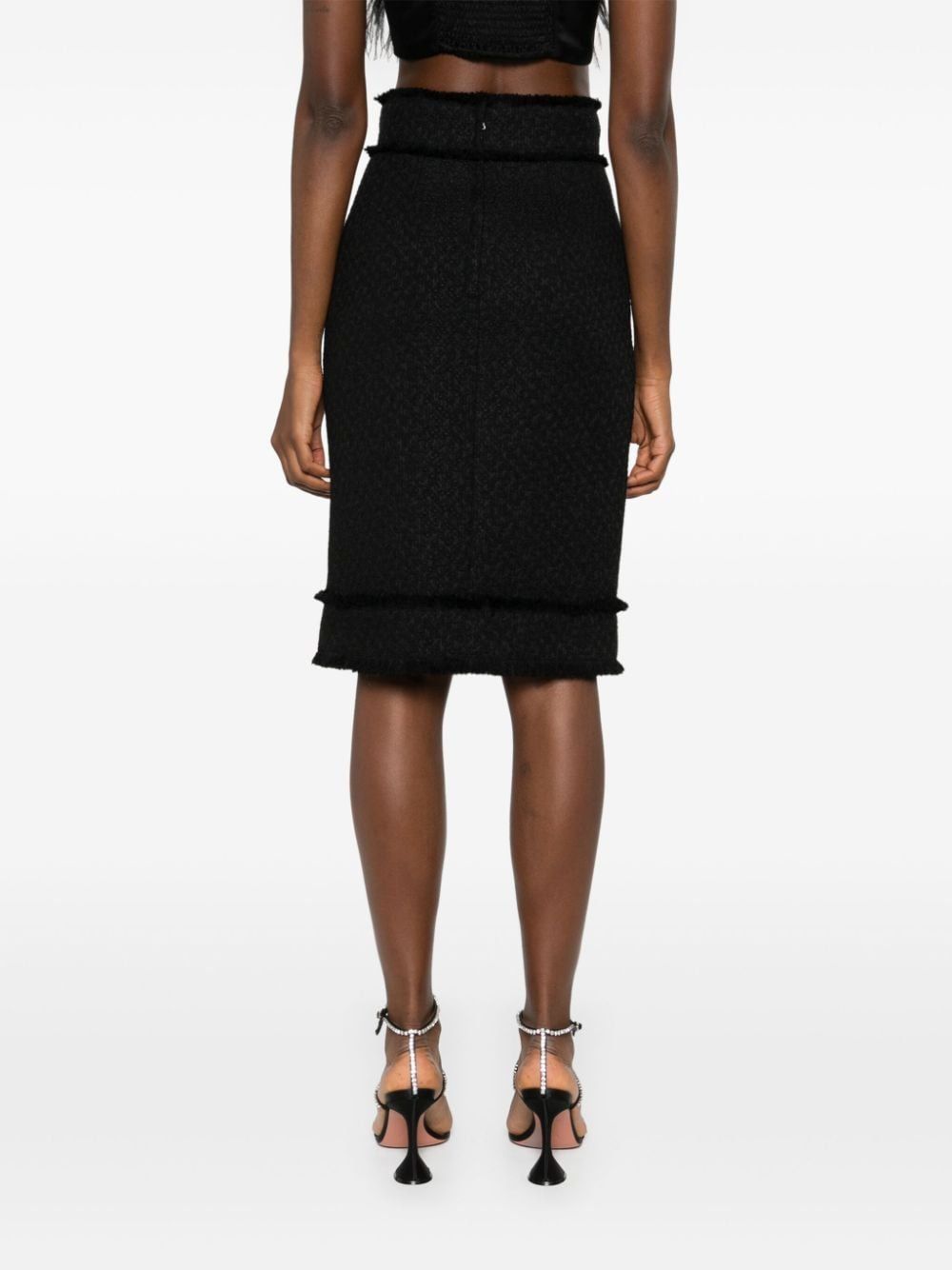 DOLCE & GABBANA Chic Raschel Mini Skirt