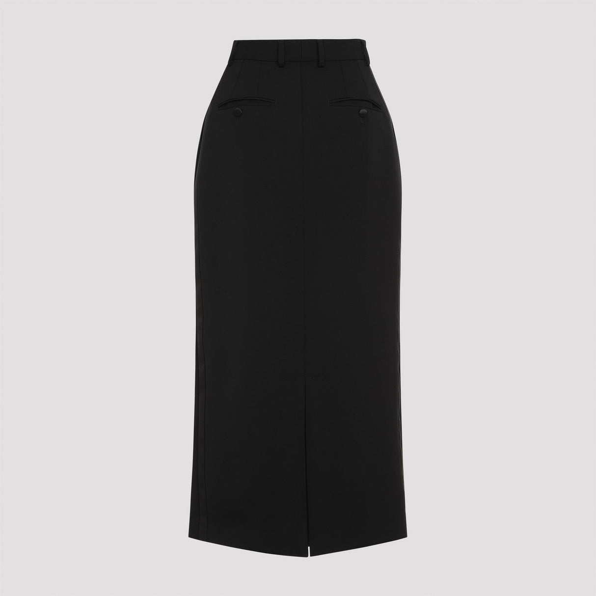 DOLCE & GABBANA Elegant Wool Blend Skirt