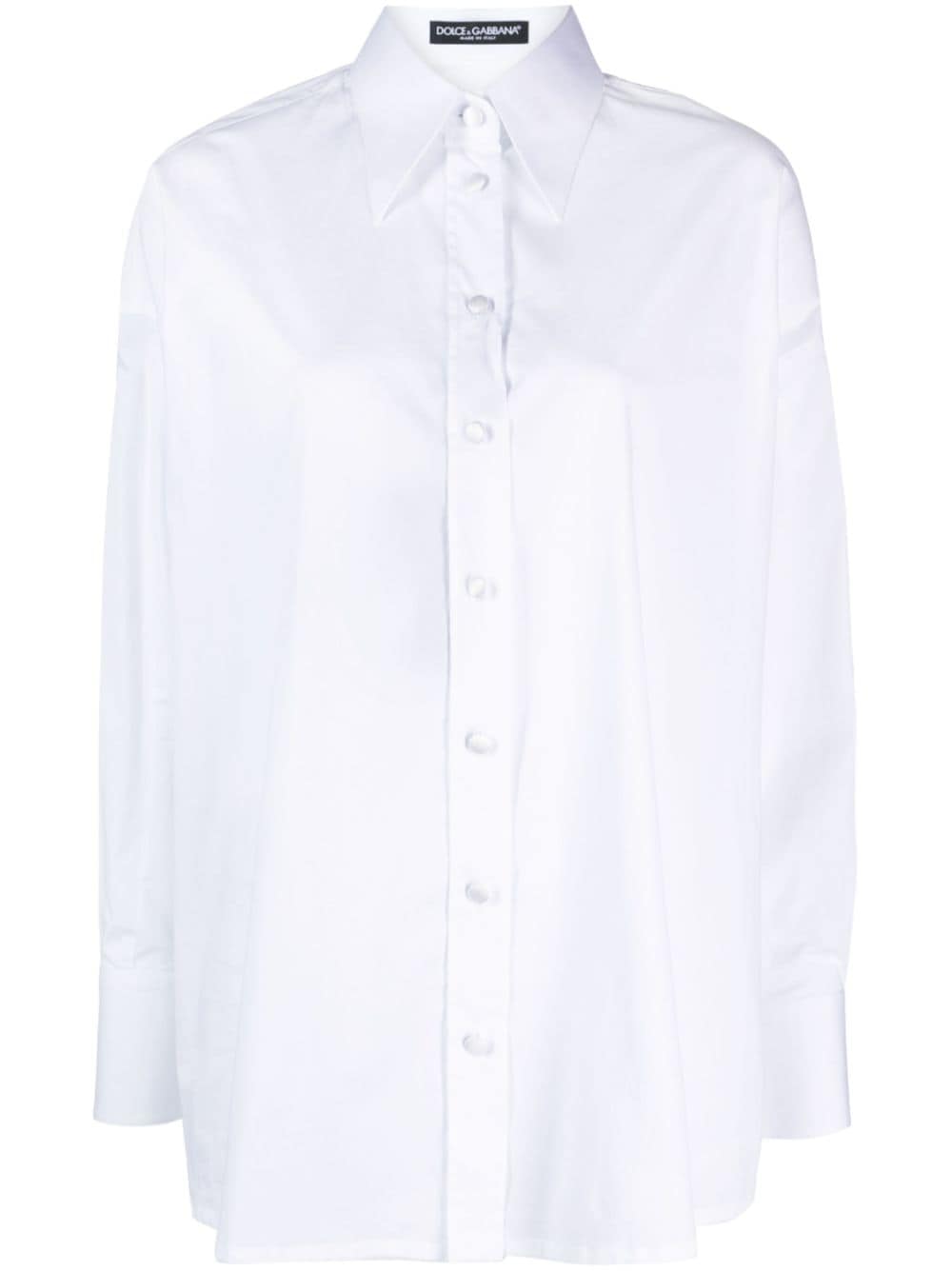 DOLCE & GABBANA Elegant 23FW White Shirts for Women - Perfect for Any Occasion