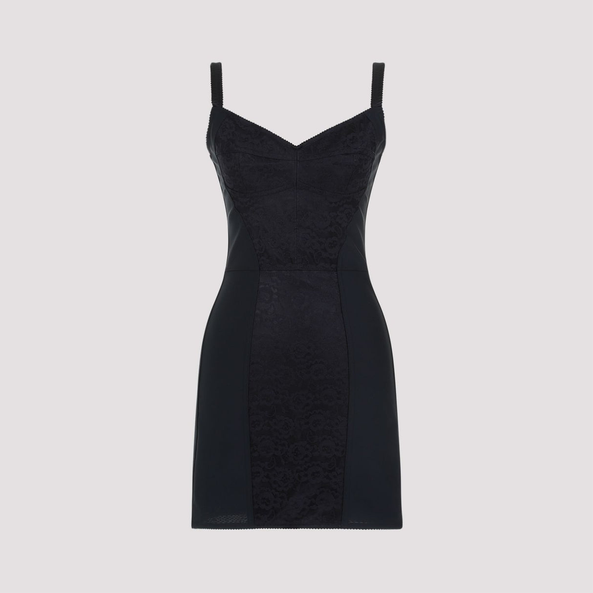 فستان أسود مصغر أساسي للنساء - SS24