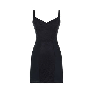 فستان أسود مصغر أساسي للنساء - SS24