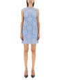 DOLCE & GABBANA Floral Lace Line Dress - Regular Fit