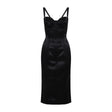 DOLCE & GABBANA Elegant Black Mini Dress for Women