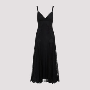 Váy dài Sicily đen cho phụ nữ - Bộ sưu tập SS24