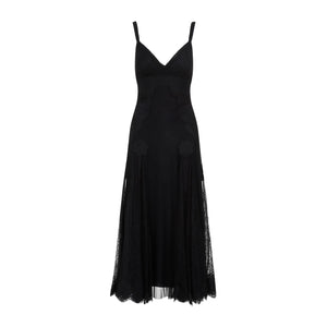 SS24購物節：女士黑色西西里長洋裝
