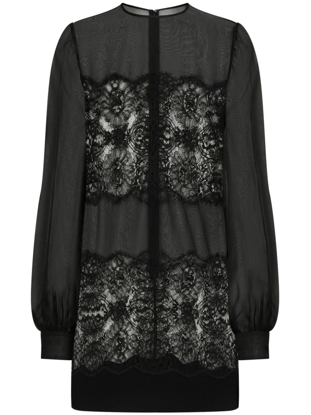 DOLCE & GABBANA Elegant Light Knit Sheer Texture Dress