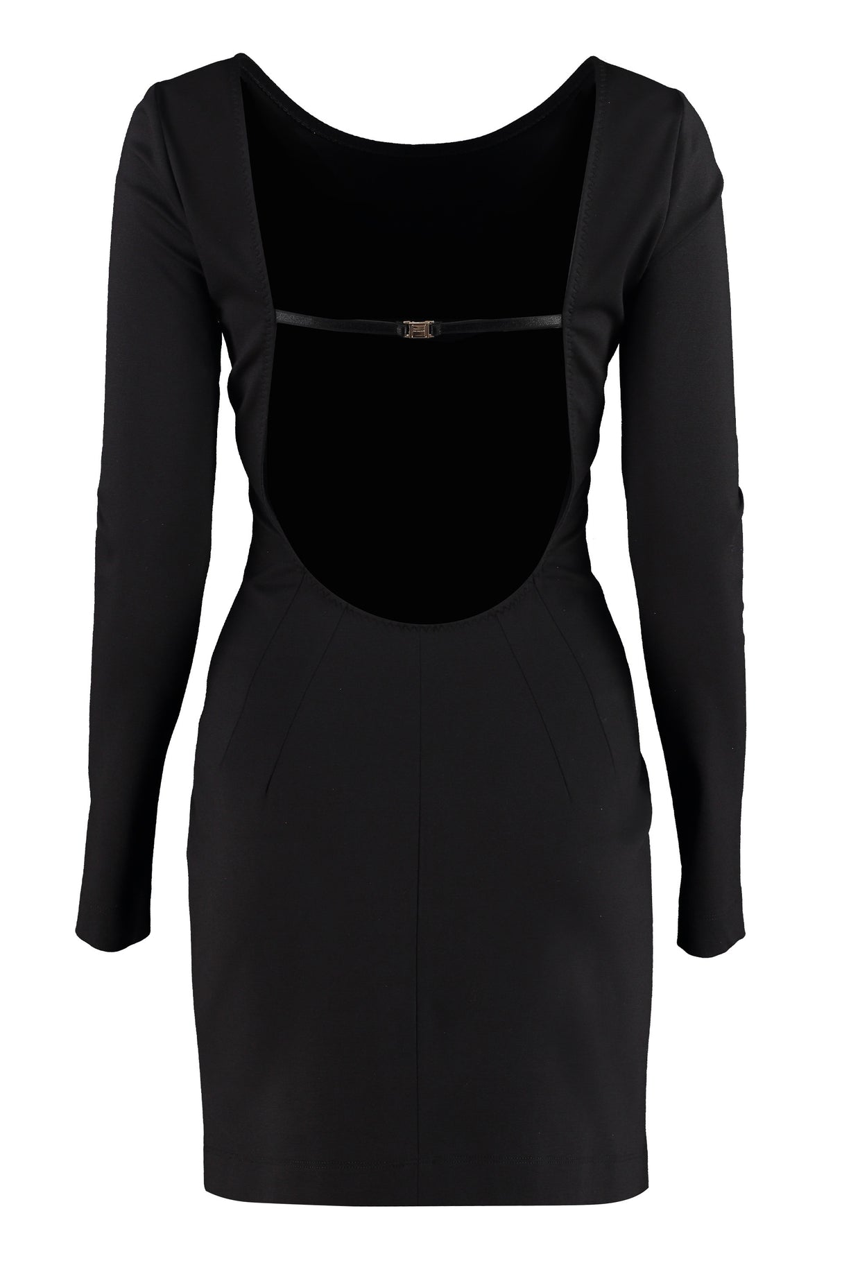 DOLCE & GABBANA Black Open-Back Sheath Dress for Women