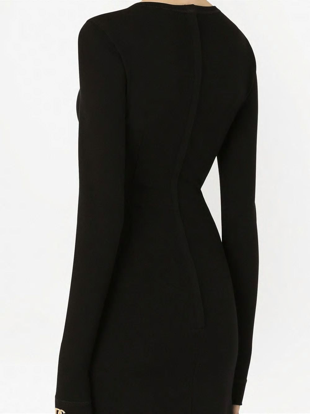 DOLCE & GABBANA Black Sheath Dress for Women - FW21