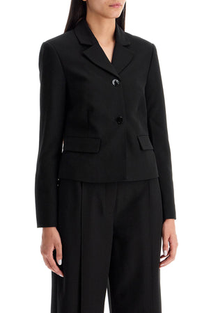 GANNI Chic Black Blazer with Buttons for Women