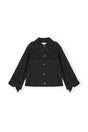 GANNI Fitted Blazer for Women - Effortless Style for FW24