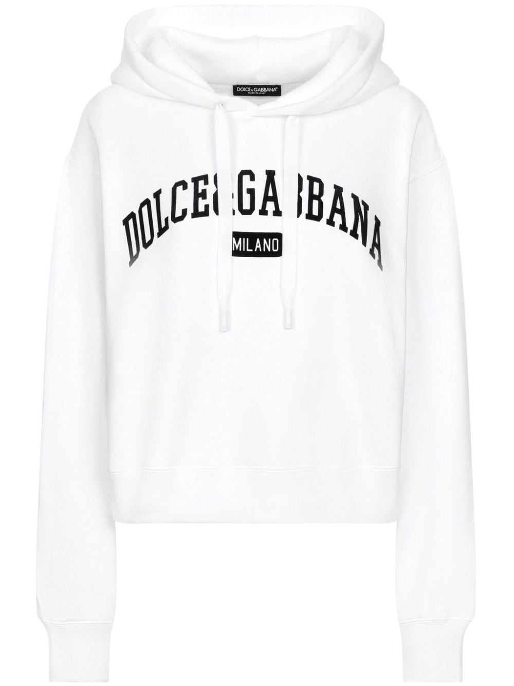 DOLCE & GABBANA Cotton Logo Hoodie for Women