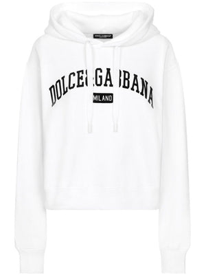 DOLCE & GABBANA Cotton Logo Hoodie for Women