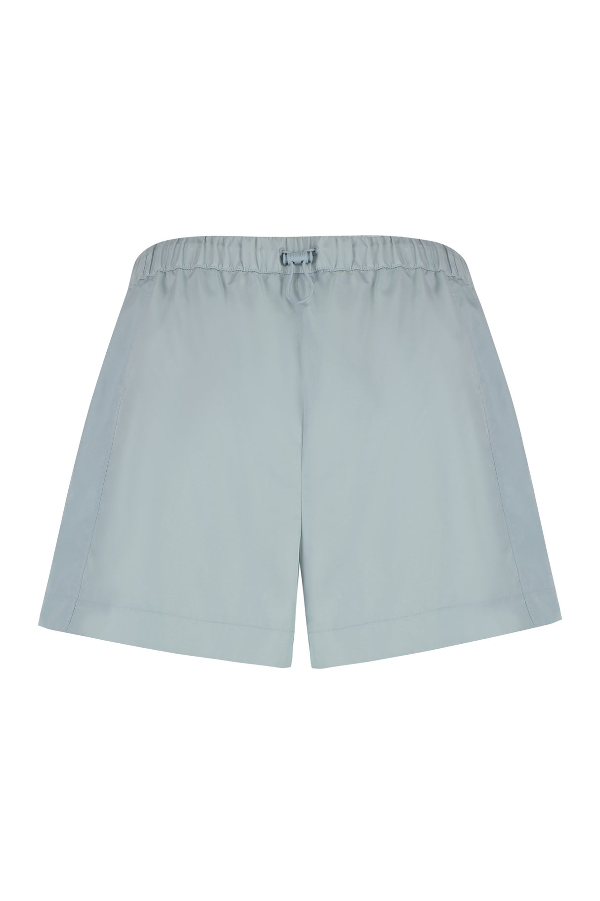 Shorts có dây rút điều chỉnh dành cho nữ màu xanh nhạt (SS24)