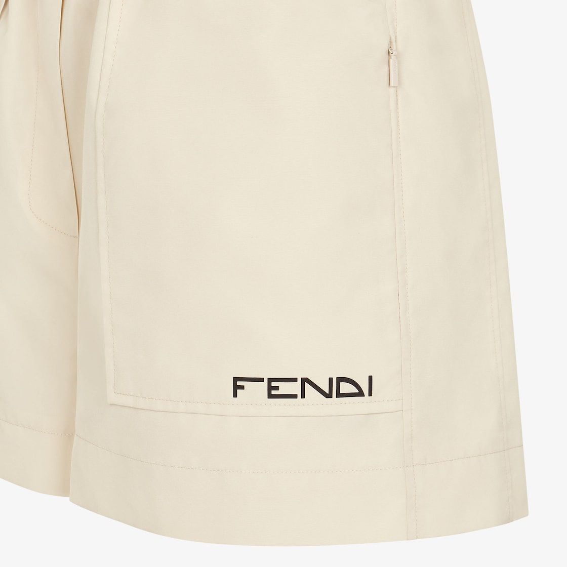 FENDI Beige 24SS Women's Shorts & Burmudas for Summer 2024