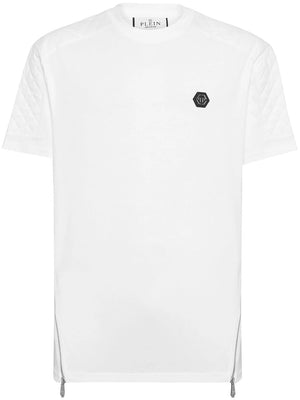 PHILIPP PLEIN Graphic Logo Cotton Tee for Men