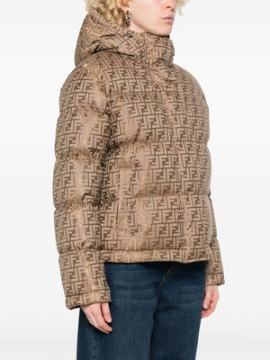 FENDI Cozy FF Pattern Padded Jacket