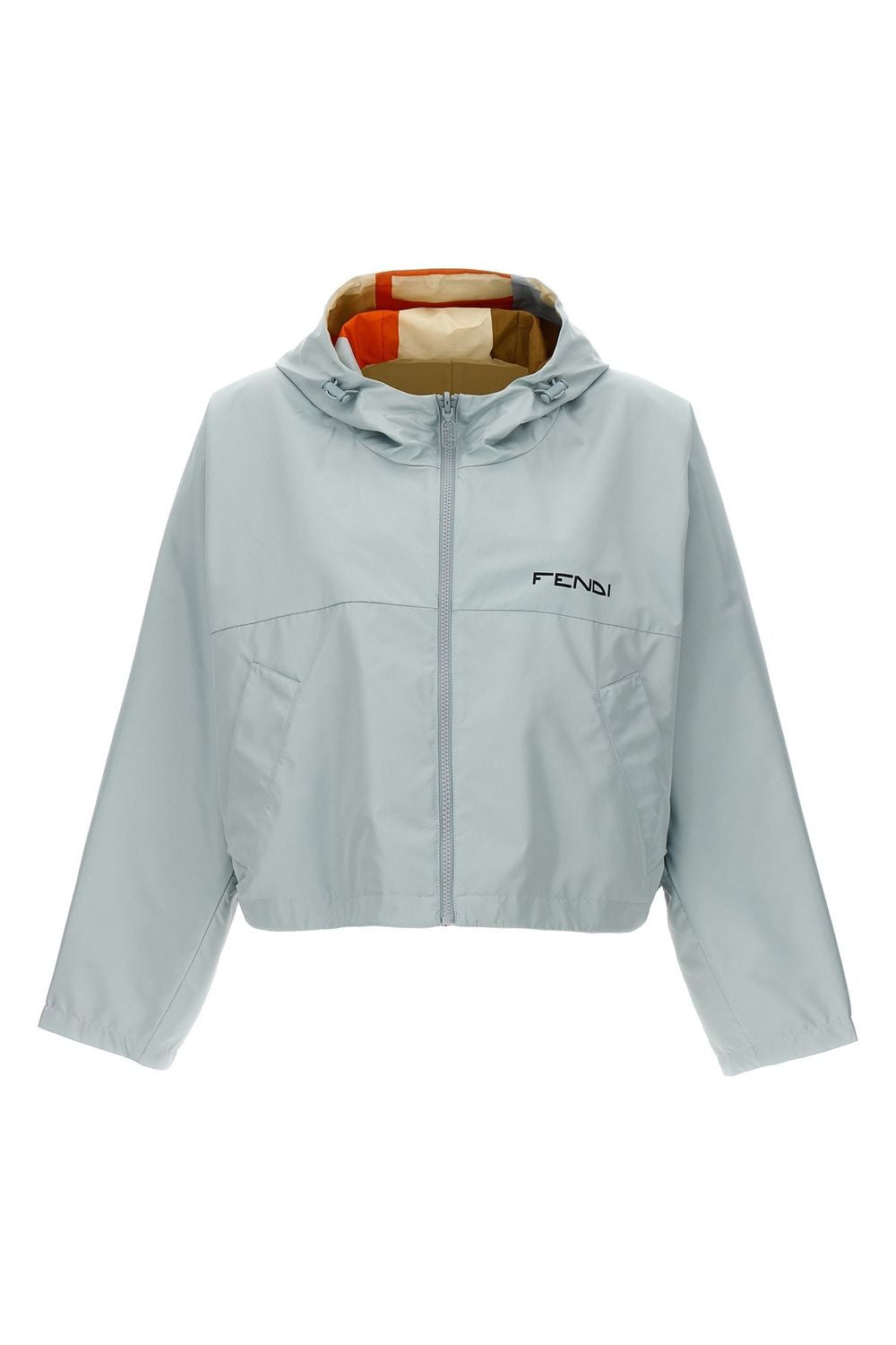 FENDI Women's Reversible Colorblock Windbreaker for SS24