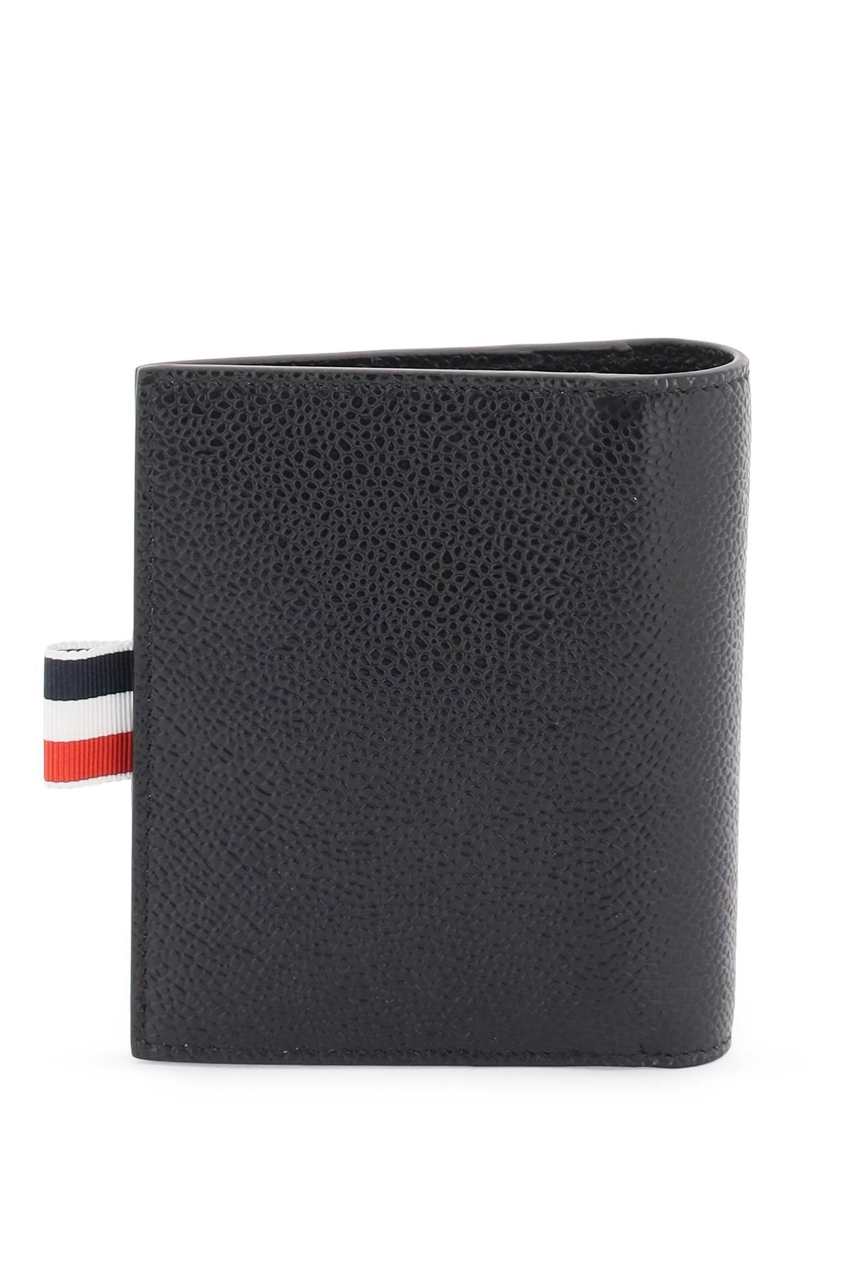 Crossbody Card Holder - Black Leather