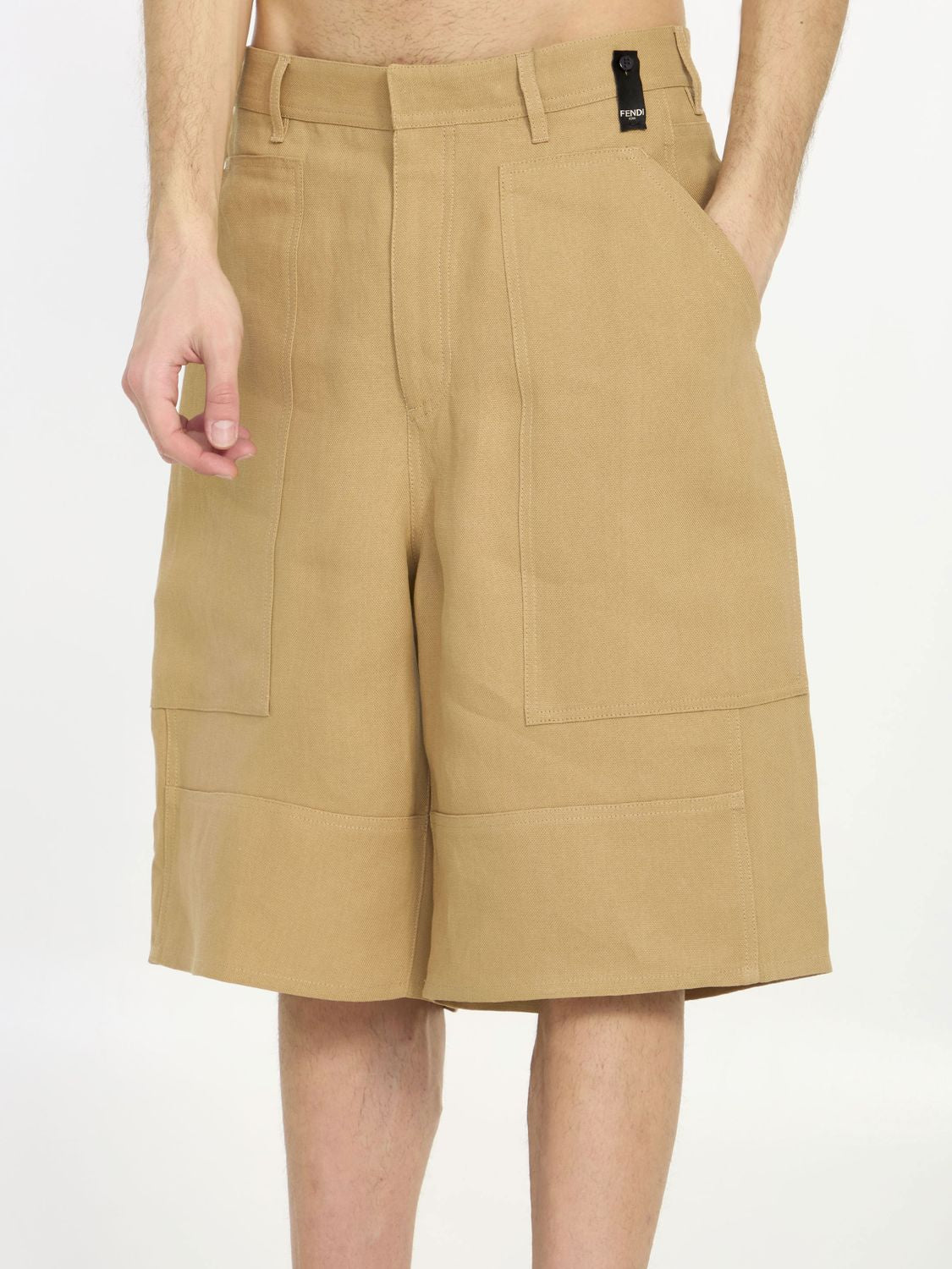 FENDI Men's Mini Trousers for SS24