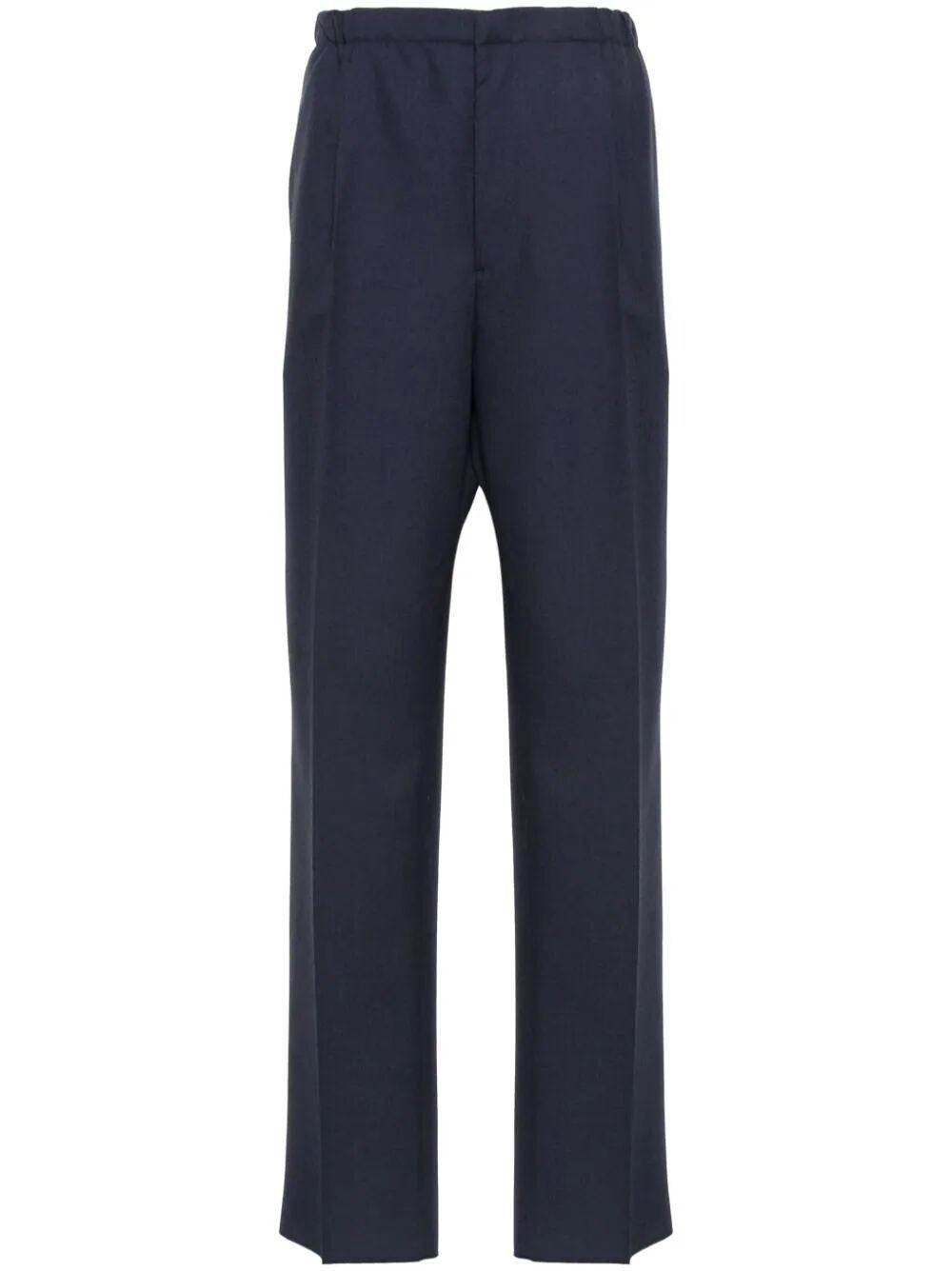 FENDI Navy Blue Men's Trousers - SS24 Collection