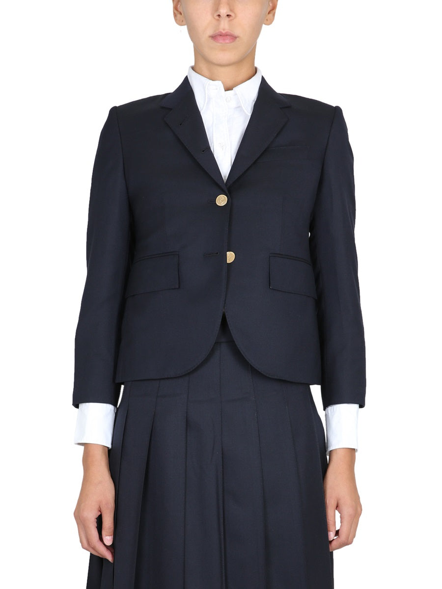 THOM BROWNE Classic 100% Wool Women's Jacket