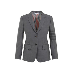 THOM BROWNE Classic Grey Sport Jacket