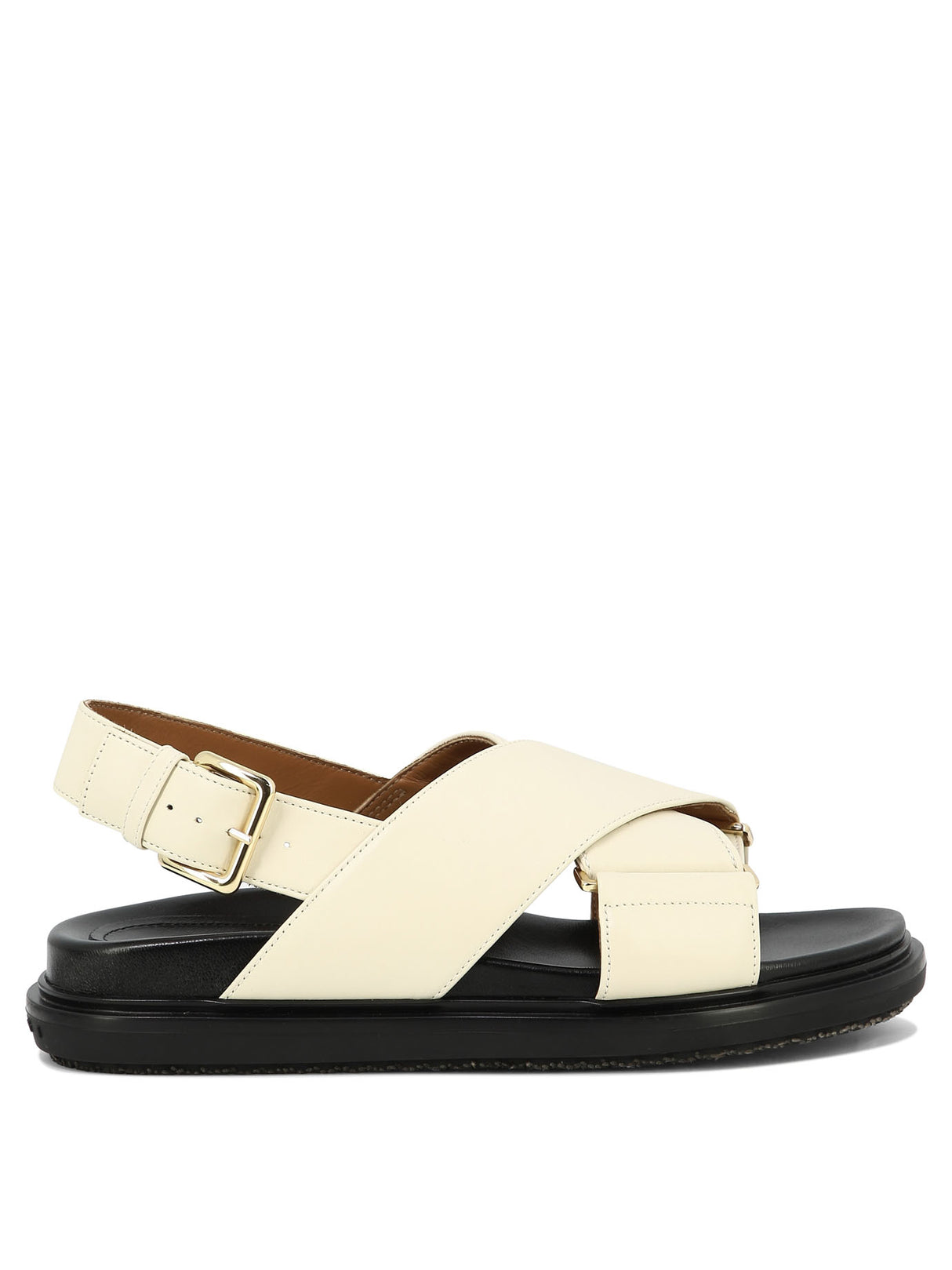 MARNI Monochromatic Women's Buckle Sandals