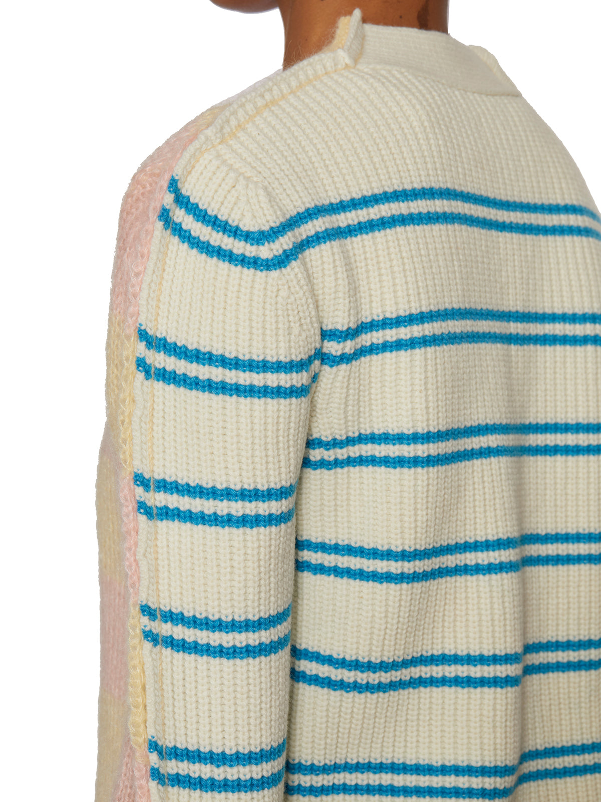 MARNI Multicolor Mohair and Wool Cardigan for Women - SS23