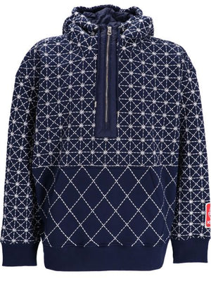 Áo Hoodie Midnight Blue Cotton - Bộ sưu tập SS24