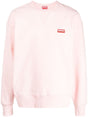 KENZO Faded Pink Jersey Sweatshirt for Men