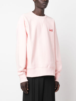 KENZO Faded Pink Jersey Sweatshirt for Men