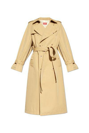 KENZO Contemporary Cotton-Blend Trench Coat