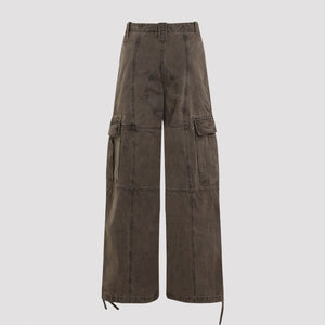 KENZO Dyed Canvas Cargo Pants for Women - FW24 Collection