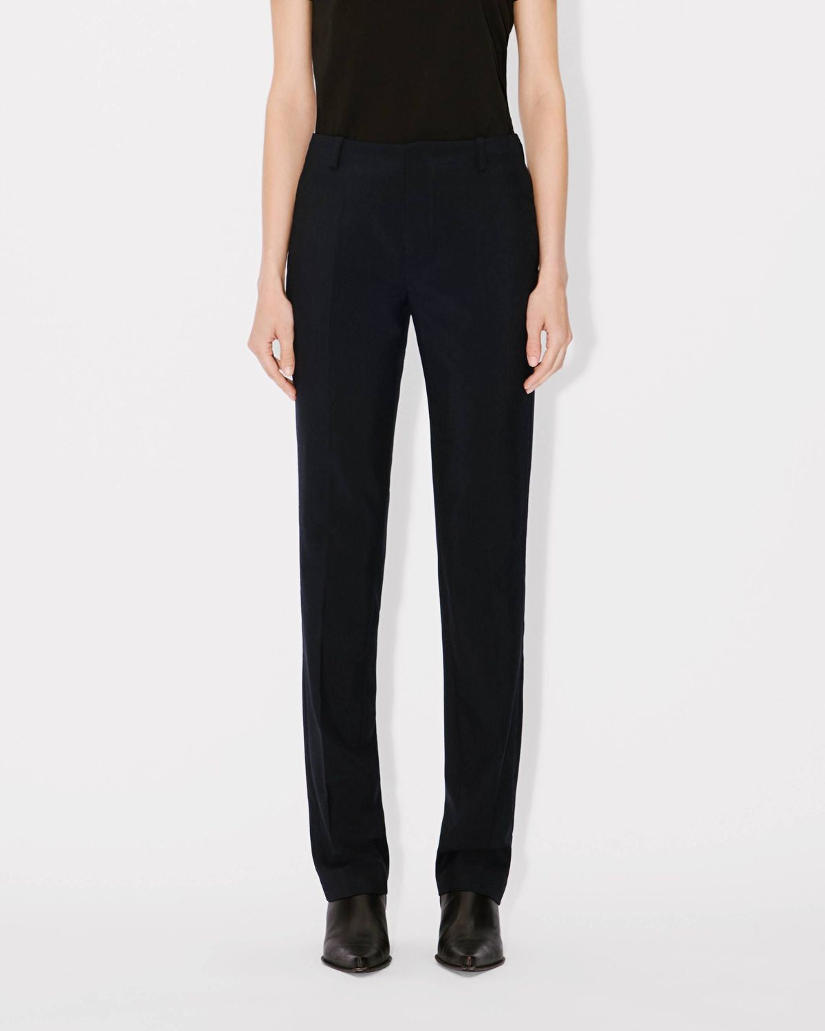 KENZO Chic Wool Skinny Pants