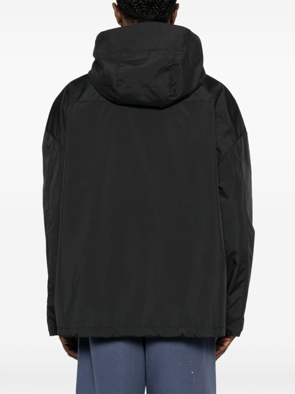 KENZO Lightweight Hooded Jacket with Reflective Accents for Men