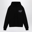 KENZO Urban Luxe Black Cotton Hoodie with Embroidered Logo