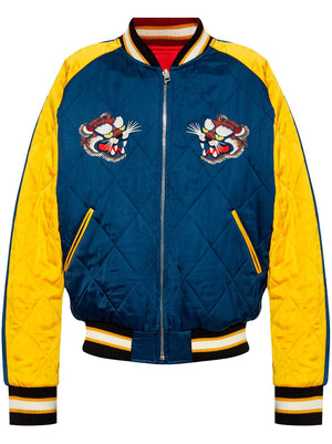 KENZO Reversible Quilted Bomber Jacket