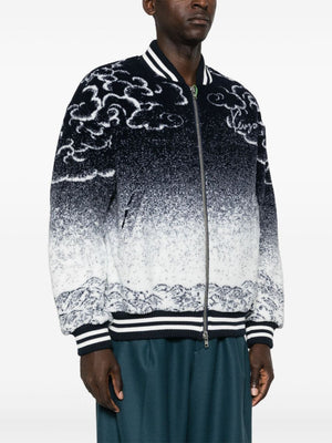 KENZO Multicolor Tiger Print Bomber Jacket