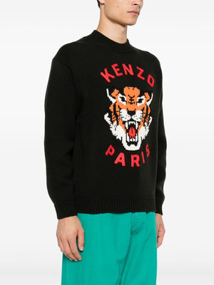 KENZO Chic Wool-Cotton Blend Sweater for Women