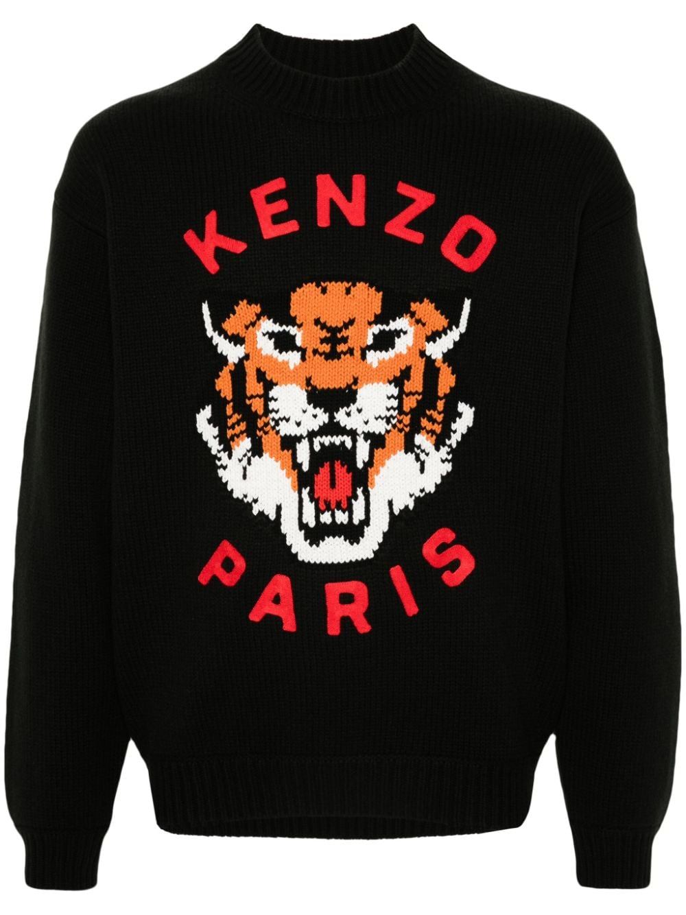 KENZO Chic Wool-Cotton Blend Sweater for Women