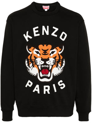 KENZO Lucky Tiger Embroidered Sweatshirt for Men