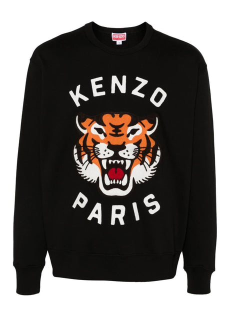 KENZO Lucky Tiger Embroidered Sweatshirt - Women's FW24